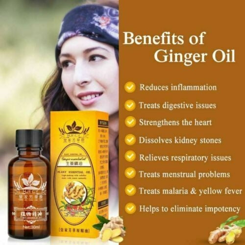 Peakform Lymphatic Recovery Ginger Body Oil