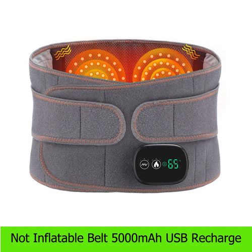 Premium Heat Therapy Lumbar Brace Support Massager