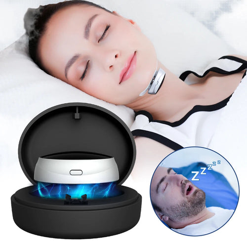 Smart Anti-Snoring Device – Dual Pulse Snore Control Stimulator