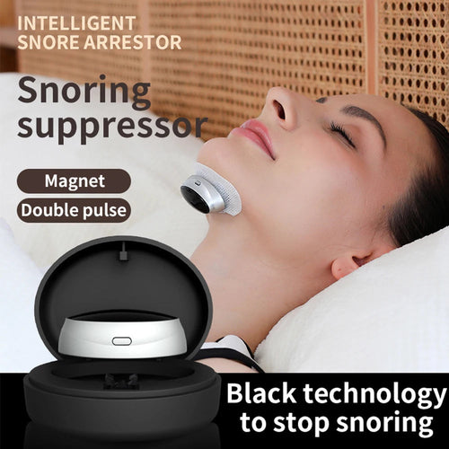 Smart Anti-Snoring Device – Dual Pulse Snore Control Stimulator