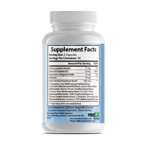 Pure Sleep™ Natural Night Recovery & Deep Relaxation Sleep Aid