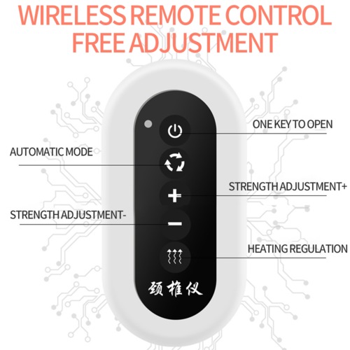 Smart Heating Cervical Massager – Neck Pain Relief Device