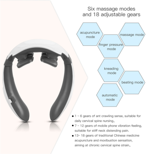 Smart Heating Cervical Massager – Neck Pain Relief Device