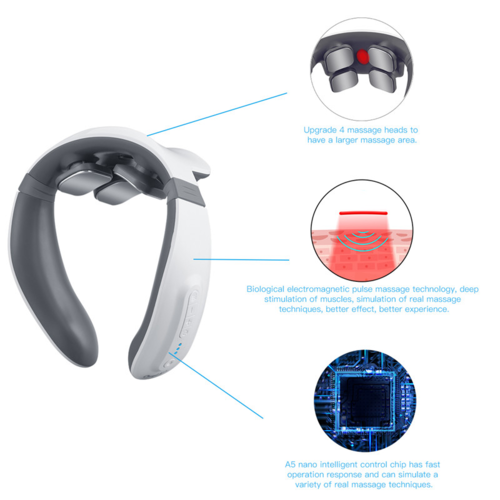 Smart Heating Cervical Massager – Neck Pain Relief Device