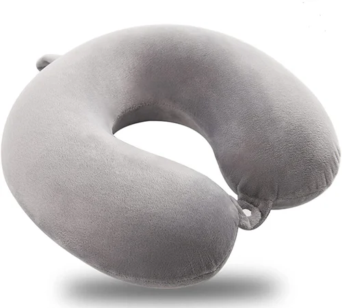 Peakform Memory Foam Neck Pillow – Adjustable Travel Sleep Support